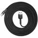 Дата-кабель BASEUS KLF Series microUSB (3m, 2A) - Black. Фото 5 из 19