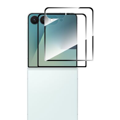 Комплект захисних стекол HAT PRINCE Full Glue Samsung Galaxy Flip 7