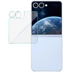 Комплект защитных стекол (на экран и камеру) Imak Protector Set для Samsung Galaxy Flip 8 / Flip 7 - Clear