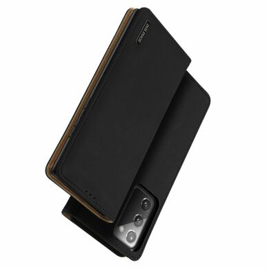 Кожаный чехол DUX DUCIS Wish Series для Samsung Galaxy Note 20 (N980) - Black