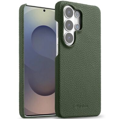 Шкіряний чохол MELKCO Leather Case для Samsung Galaxy S26 Ultra (S948) - Dark Green