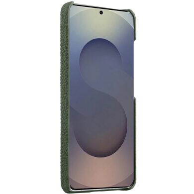 Шкіряний чохол MELKCO Leather Case для Samsung Galaxy S26 Ultra (S948) - Dark Green