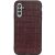 Шкіряний чохол UniCase Croco Skin для Samsung Galaxy A24 (A245) - Brown