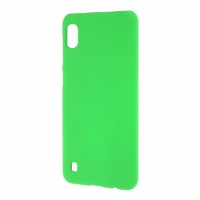 Пластиковый чехол Deexe Hard Shell для Samsung Galaxy A10 (A105) - Green