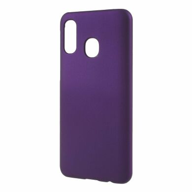 Пластиковий чохол Deexe Hard Shell для Samsung Galaxy A40 (А405), Purple