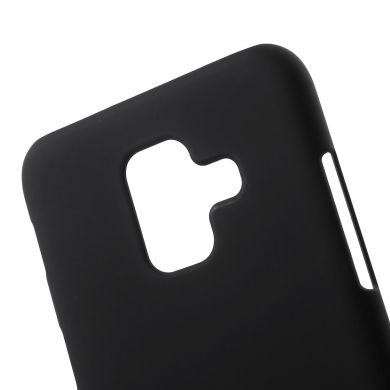 Пластиковый чехол Deexe Hard Shell для Samsung Galaxy A6 2018 (A600) - Black