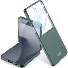 Пластиковый чехол GKK Hard Shell (FF) для Samsung Galaxy Flip 7 - Green