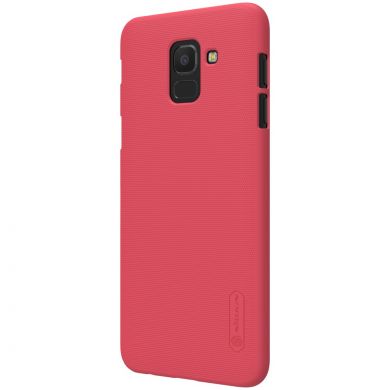 Пластиковий чохол NILLKIN Frosted Shield для Samsung Galaxy J6 2018 (J600), Red