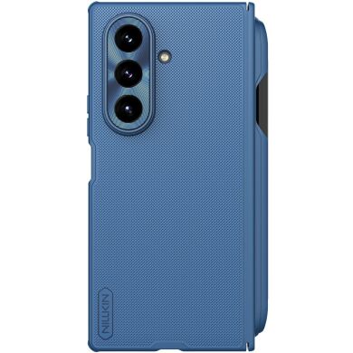 Пластиковый чехол NILLKIN Frosted Shield Magnetic (S Pen) для Samsung Galaxy Fold 7 - Blue