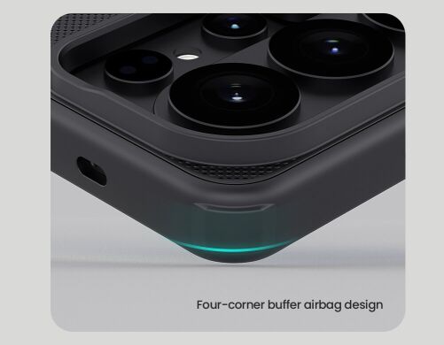 Пластиковий чохол NILLKIN Frosted Shield Pro Magnetic для Samsung Galaxy S26 Ultra - Black