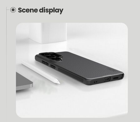 Пластиковий чохол NILLKIN Frosted Shield Pro Magnetic для Samsung Galaxy S26 Ultra - Black