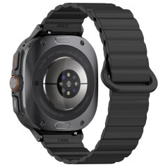 Ремінець Deexe Magnetic Band для Samsung Galaxy Watch Ultra (47mm) - Black