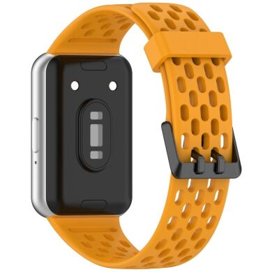 Ремінець Deexe Ocean Strap для Samsung Galaxy Fit 3 - Yellow