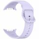 Ремешок Deexe Silicone Band для Samsung Galaxy Watch 8 (40/44mm) / 8 Classic - Purple. Фото 2 из 6