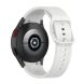 Ремешок Deexe Silicone Watchband для Samsung Galaxy Watch 4 Classic / Watch 4 - Gray. Фото 1 из 10