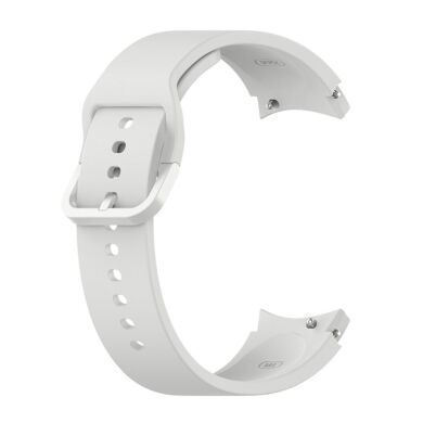 Ремешок Deexe Silicone Watchband для Samsung Galaxy Watch 4 Classic / Watch 4 - Gray