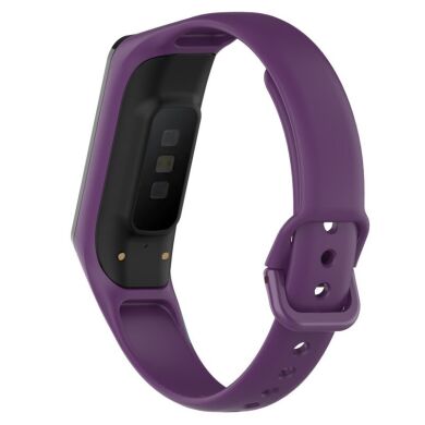 Ремешок Deexe Soft Touch для Samsung Galaxy Fit 2 (SM-R220) - Dark Purple