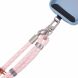 Ремешок для смартфона Deexe Crossbody Strap - Pink / White. Фото 3 из 5