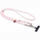 Ремешок для смартфона Deexe Crossbody Strap - Pink / White. Фото 2 из 5