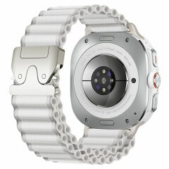 Ремінець Reframe Ripple Pattern для Samsung Galaxy Watch Ultra (47mm) / Ultra (2025) - White