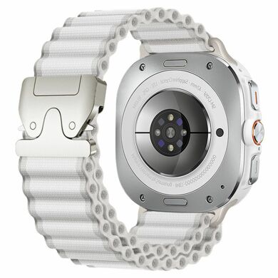 Ремінець Reframe Ripple Pattern для Samsung Galaxy Watch Ultra (47mm) / Ultra (2025) - White