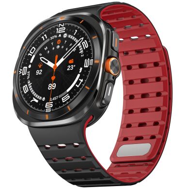 Ремінець Reframe Sport Band для Samsung Galaxy Watch Ultra (47mm) / Ultra (2025) - Black / Red