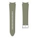 Ремешок UniCase Silicone Strap для Samsung Galaxy Watch 4 Classic (46mm) / Watch 4 Classic (42mm) / Watch 4 (40mm) / Watch 4 (44mm) - Light Army Green. Фото 3 из 3