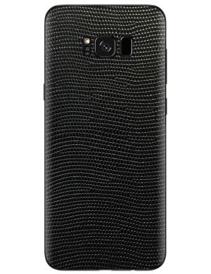 Кожаная наклейка Glueskin Black Stingray для Samsung Galaxy S8 (G950)