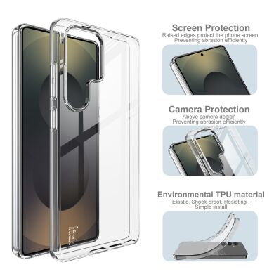 Силіконовий чохол IMAK UX-10 Series для Samsung Galaxy S25 Ultra (S938) - Transparent