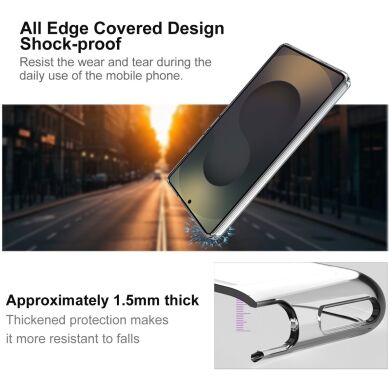 Силіконовий чохол IMAK UX-10 Series для Samsung Galaxy S25 Ultra (S938) - Transparent