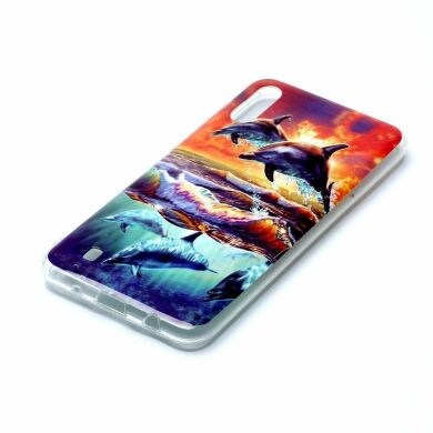 Силіконовий (TPU) чохол Deexe Life Style для Samsung Galaxy M10 (M105) / A10 (A105), Dolphin