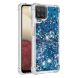 Силіконовий (TPU) чохол Deexe Liquid Glitter для Samsung Galaxy A12 (A125) / A12 Nacho (A127) / M12 (M127) - Blue