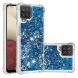 Силіконовий (TPU) чохол Deexe Liquid Glitter для Samsung Galaxy A12 (A125) / A12 Nacho (A127) / M12 (M127) - Blue