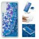 Силіконовий (TPU) чохол Deexe Liquid Glitter для Samsung Galaxy A70 (A705), Blue Butterflies