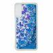 Силіконовий (TPU) чохол Deexe Liquid Glitter для Samsung Galaxy A70 (A705), Blue Butterflies