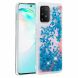 Силіконовий (TPU) чохол Deexe Liquid Glitter для Samsung Galaxy S10 Lite (G770) - Blue