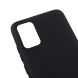 Силиконовый (TPU) чехол Deexe Matte Case для Samsung Galaxy A02s (A025) - Black. Фото 7 из 8