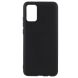 Силиконовый (TPU) чехол Deexe Matte Case для Samsung Galaxy A02s (A025) - Black. Фото 1 из 8