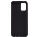 Силиконовый (TPU) чехол Deexe Matte Case для Samsung Galaxy A02s (A025) - Black. Фото 2 из 8