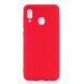Силиконовый (TPU) чехол Deexe Matte Case для Samsung Galaxy A30 (A305) - Red. Фото 1 из 4