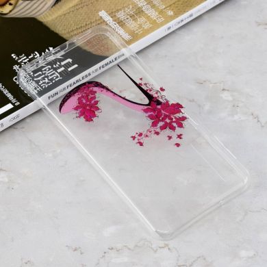 Силиконовый (TPU) чехол Deexe Pretty Glossy для Samsung Galaxy A7 2018 (A750) - eeled Shoes