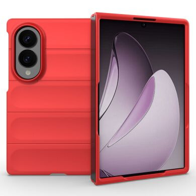 Силиконовый (TPU) чехол Deexe Terra Case (FF) для Samsung Galaxy Fold 8 - Red