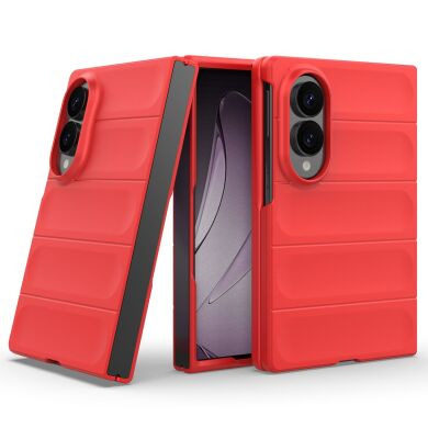 Силиконовый (TPU) чехол Deexe Terra Case (FF) для Samsung Galaxy Fold 8 - Red