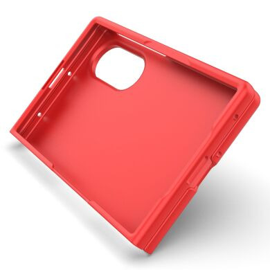 Силиконовый (TPU) чехол Deexe Terra Case (FF) для Samsung Galaxy Fold 8 - Red