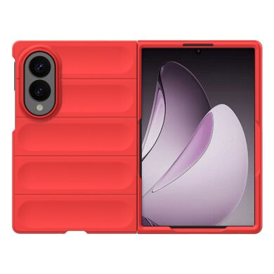 Силиконовый (TPU) чехол Deexe Terra Case (FF) для Samsung Galaxy Fold 8 - Red