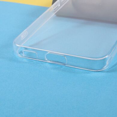 Силиконовый (TPU) чехол Deexe UltraThin для Galaxy S22 - Transparent