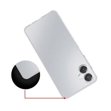 Силиконовый (TPU) чехол Deexe UltraThin для Samsung Galaxy A07 (A075) - Transparent