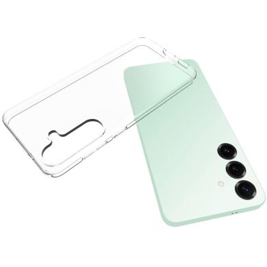 Силиконовый (TPU) чехол Deexe UltraThin для Samsung Galaxy S25 FE (S731) - Transparent
