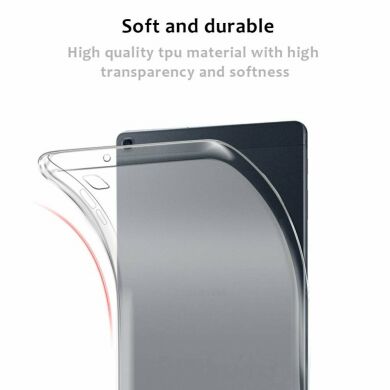 Силіконовий (TPU) чохол Deexe UltraThin для Samsung Galaxy Tab A 8.0 2019 (T290/295) - Transparent