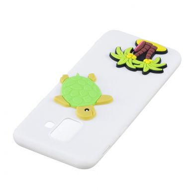 Силиконовый (TPU) чехол UniCase 3D Cartoon Pattern для Samsung Galaxy A6 2018 (A600) - Turtle Pattern